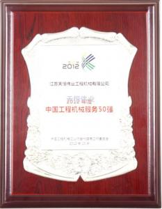 2010年現(xiàn)代挖掘機(jī)中國區(qū)最優(yōu)秀服務(wù)獎